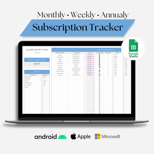 Subscription Tracker